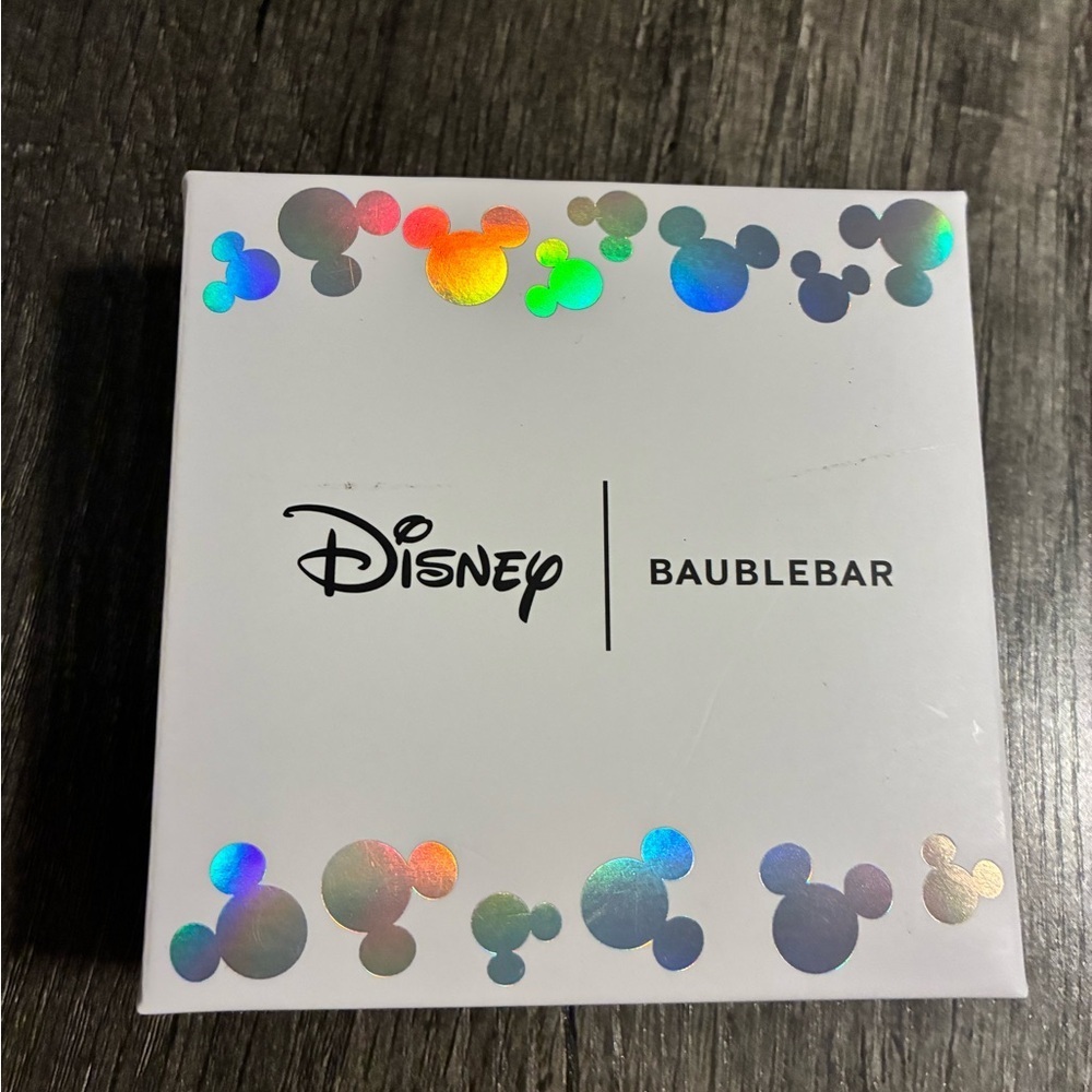 BaubleBar Disney Blue Backpack Mickey Mouse ears earrings - Picture 4 of 5